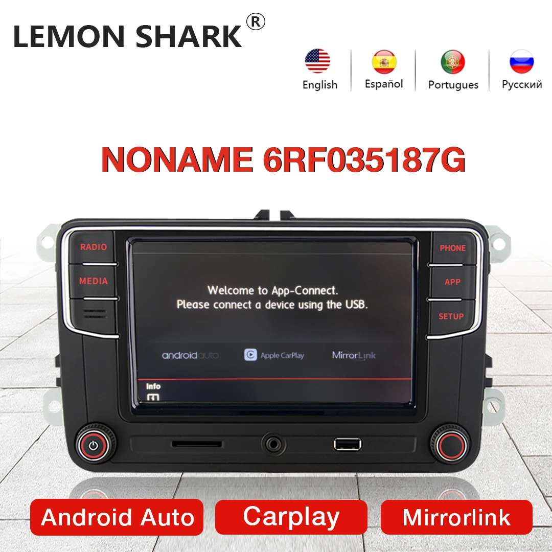 RCD330 Plus NONAME 6RF 035 187G Android авто радио Carplay навигация 6 5 &quotплеер для VW Tiguan Golf MK5 MK6 Passat