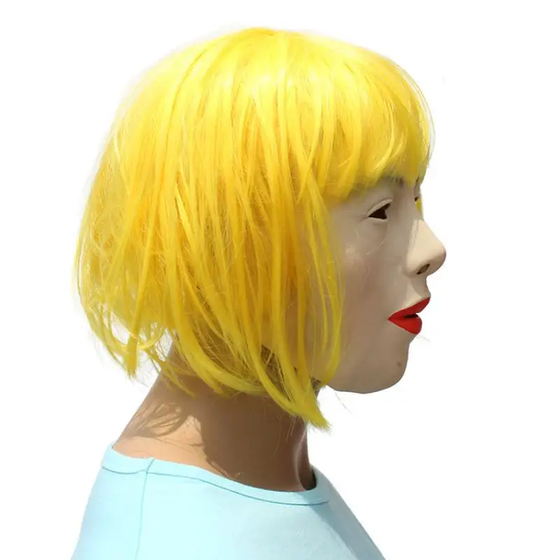 Золотые волосы для косплея красоты головной убор аксессуары праздник Рождество