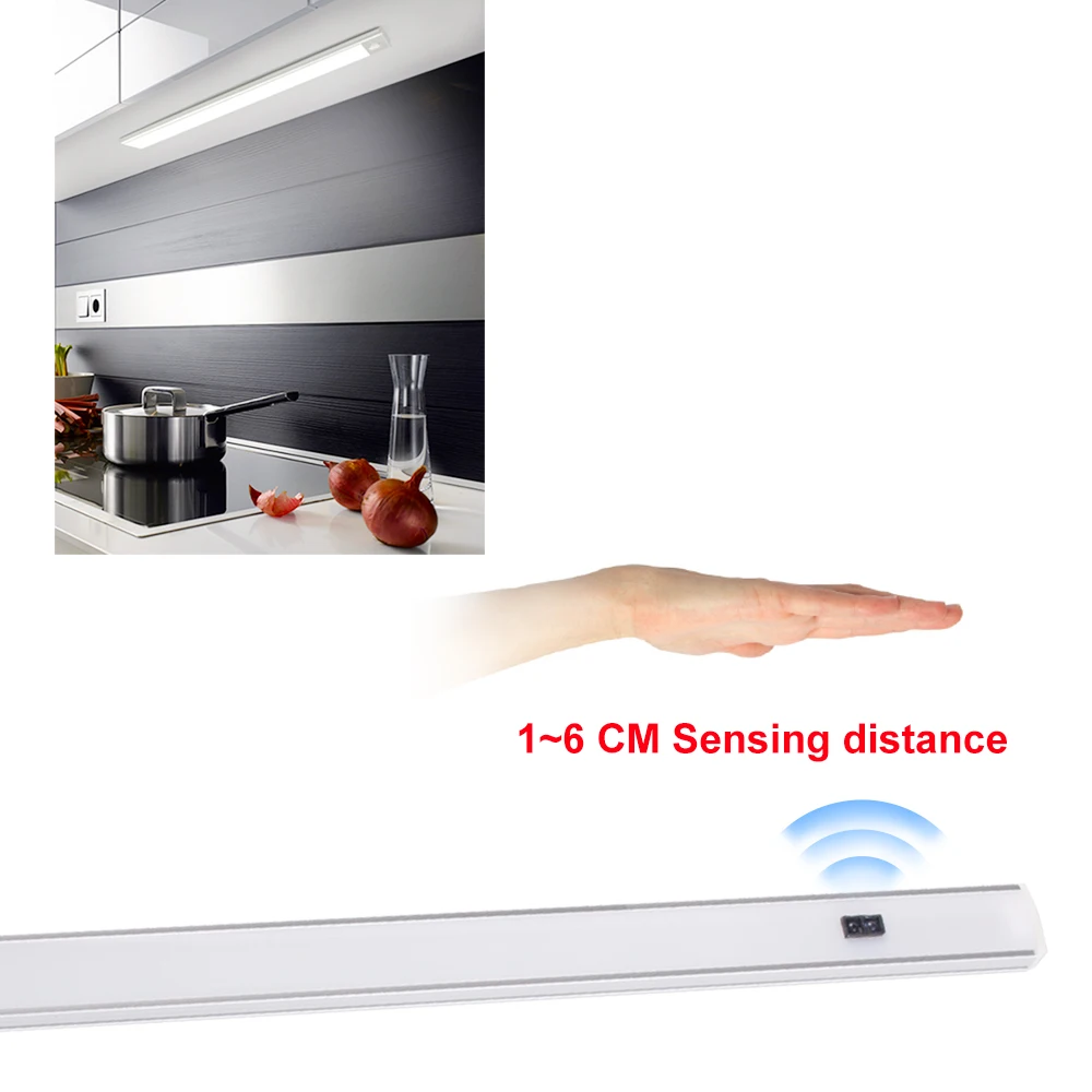 

5V USB Powered Smart LED Lights Kitchen Light Hand Sweep Sensor Lamp High Brightness Backlight Bedroom Cabinet Wardrobes Closet