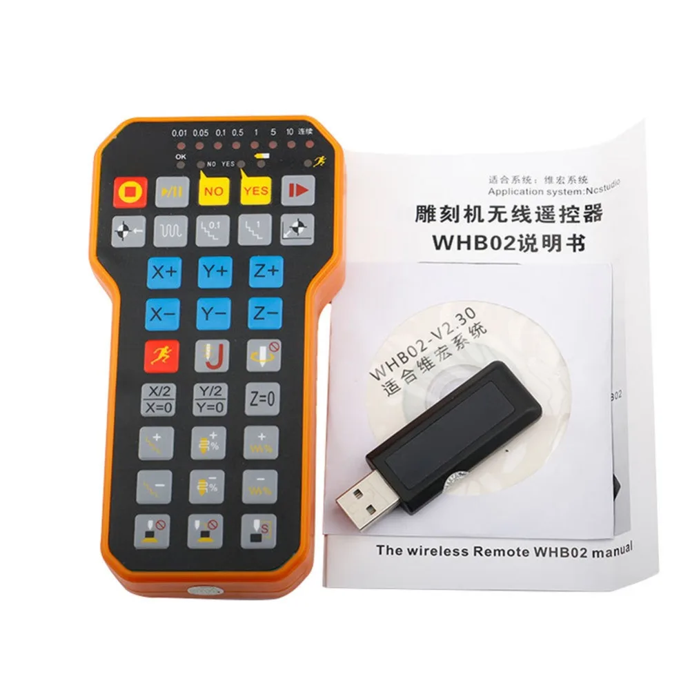 CNC маховик NC Studio USB беспроводной пульт дистанционного управления 3 оси ЧПУ
