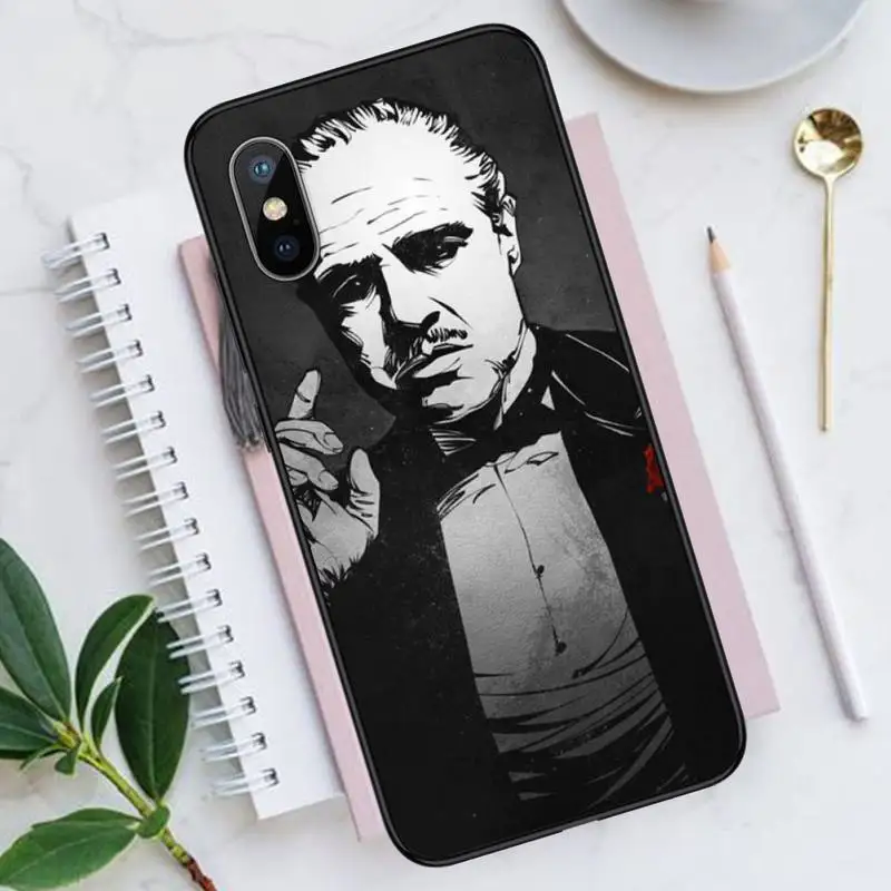 

The godfather god father Phone Cases for iPhone 11 12 pro XS MAX 8 7 6 6S Plus X 5S SE 2020 XR Luxury brand shell funda coque