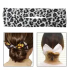 Модные женские туфли оголовье ловкие резинка для формирования хвостика ленивый бигуди для волос резинки для волос летнее богемное проволочный ободок для волос повязки одежда для купания с принтом волосы Acc