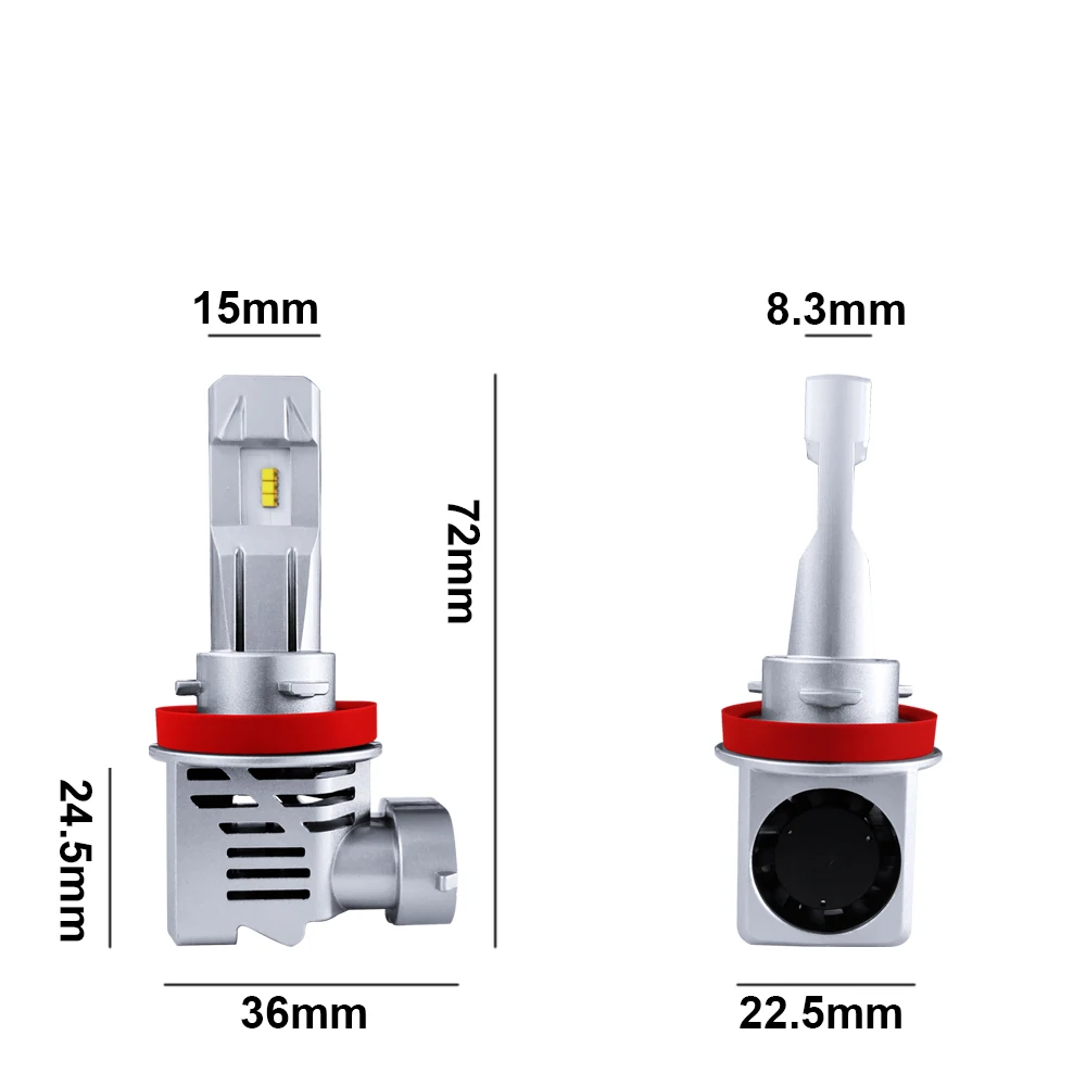 2 шт. светодиодсветодиодный лампы для фар M3 110 Вт 9005 лм H4 H7 H11Hi/Lo HB3/9006 HB4/6500 |