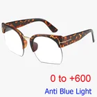 Очки для чтения от 0 до + 6,0 диоптрий, с защитой от синего света
