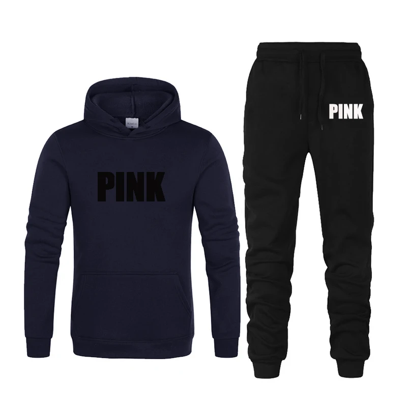 Комплект спортивного костюма из 2 предметов женская розовая толстовка с