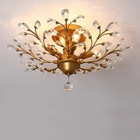 modern crystal chandelier indoor lighting ceiling chandeliers lusters cristal for living room bedroom kitchen fixture lights