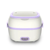 multifunctional electric heating lunch box mini rice cooker portable food steamer heat preservation electronic lunch kitchen box