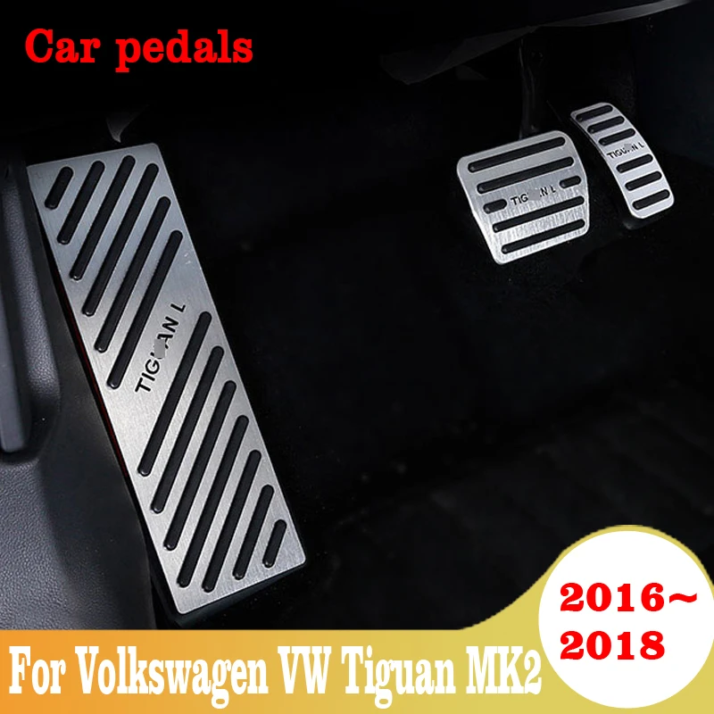Для Volkswagen VW Tiguan MK2 2016 2017 2018 ускоритель тормоза педаль подножка крышка набор для