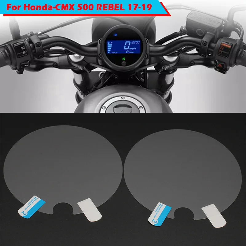Fit For HONDA Rebel 500 CMX 300 2017 2018 2019 2020 Motorcycle Scratch Cluster Screen Dashboard Protector Instrument Film