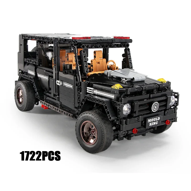 DHL 13068 Mould King technics G65 SUV CAR MOC строительный блок для внедорожника сборка автомобилей