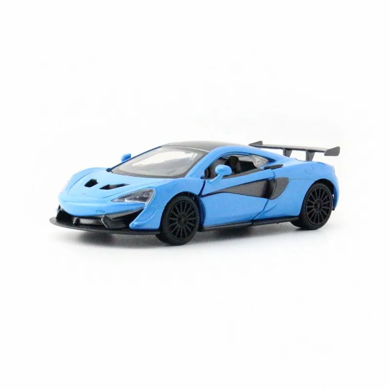

1:36 Scale JACKIEKIM Toy Diecast Model Mclaren 570S Super Racing Pull Back Car Doors Openable Educational Collection Gift Kid
