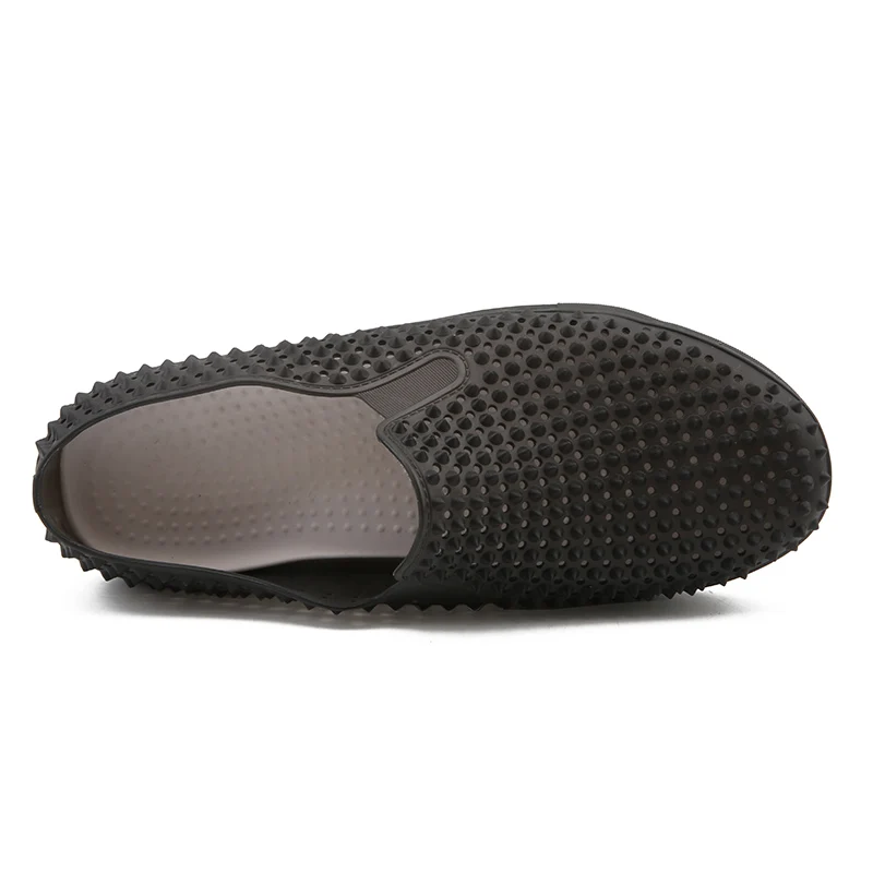 Мужские пляжные сандалии с заклепками обувь для отдыха на открытом воздухе