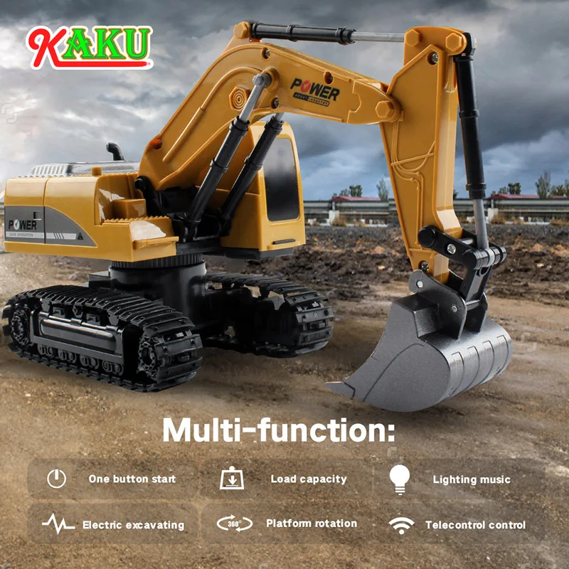 kids remote control digger