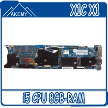 12298-2 LMQ-1 MB For Lenovo ThinkPad X1C X1 Carbon 2014 Laptop Motherboard 48.4LY26.021 48.4LY06.021 With i5 CPU 8GB-RAM Tested
