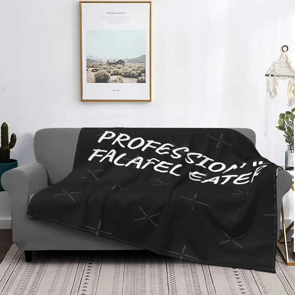 

Professional Falafel Eater Blanket Bedspread Bed Plaid Cover Anime Plaid Double Blanket Blankets For Baby