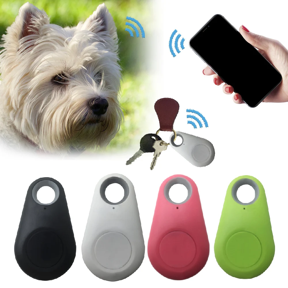 

Smart Mini Tracker Anti-Lost Waterproof Bluetooth Tracer For Pet Dog Cat Keys Wallet Bag Kids Trackers Finder Equipment