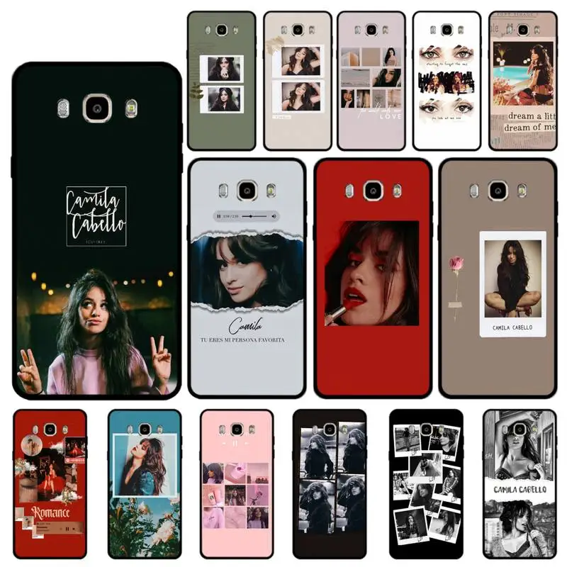 

MaiYaCa Camila Cabello Phone Case for Samsung J 4 5 6 7 8 prime plus 2018 2017 2016 J7 core