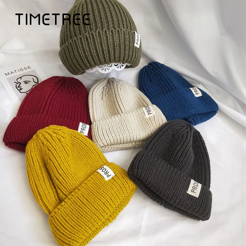 Fashion Thick Plush Windproof Women Knitted Winter Warm Soft Berets Hats Snapback Casual Outdoor Wool Caps lovers Beanies Hats