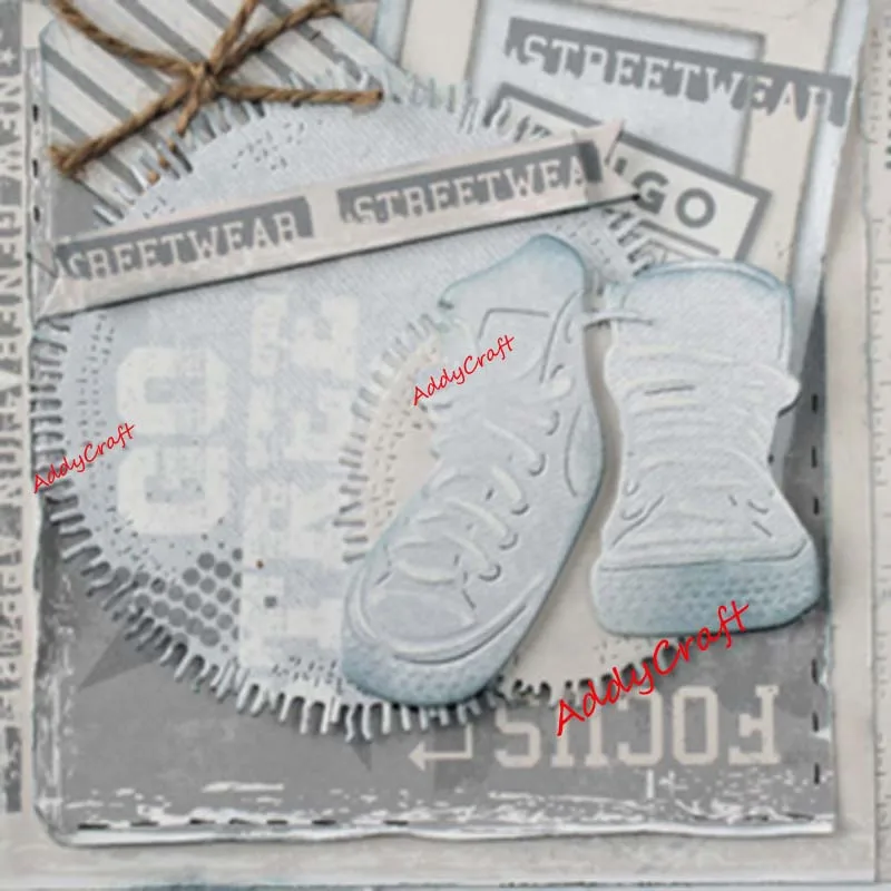 2020 new Metal cutting dies Background canvas shoes mold Scrapbook paper craft knife mould blade punch stencils die | Дом и сад