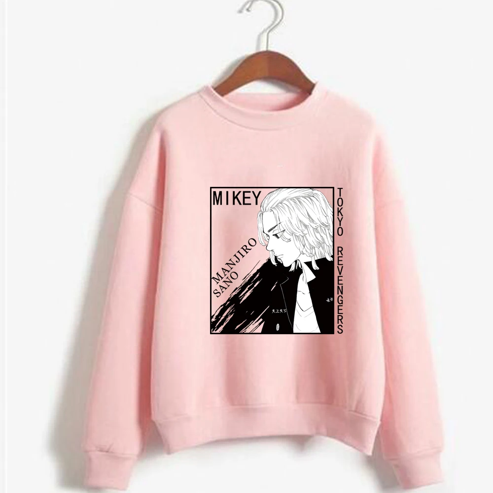 

Толстовка с капюшоном Токийский Мстители свитшот для мужчин и женщин повседневный Свободный Топ с японским аниме Хлопковая женская Толсто...