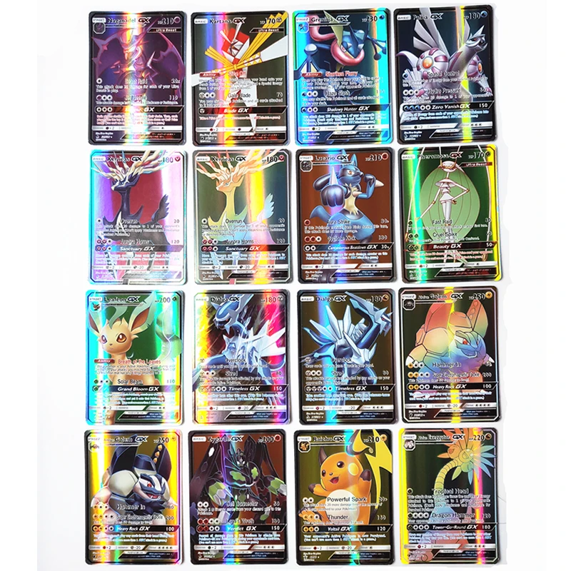 

200PCS Pokemon Energy Trainer GX Shining Cards Box TOMY Kid Playing Game Battle Trading Card Kaarten Carte Best Selling Toy Gift