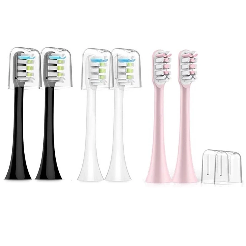 Сменные насадки для электрической зубной щетки Xiaomi Soocas X3/X3U совместимы с Mijia T300/500