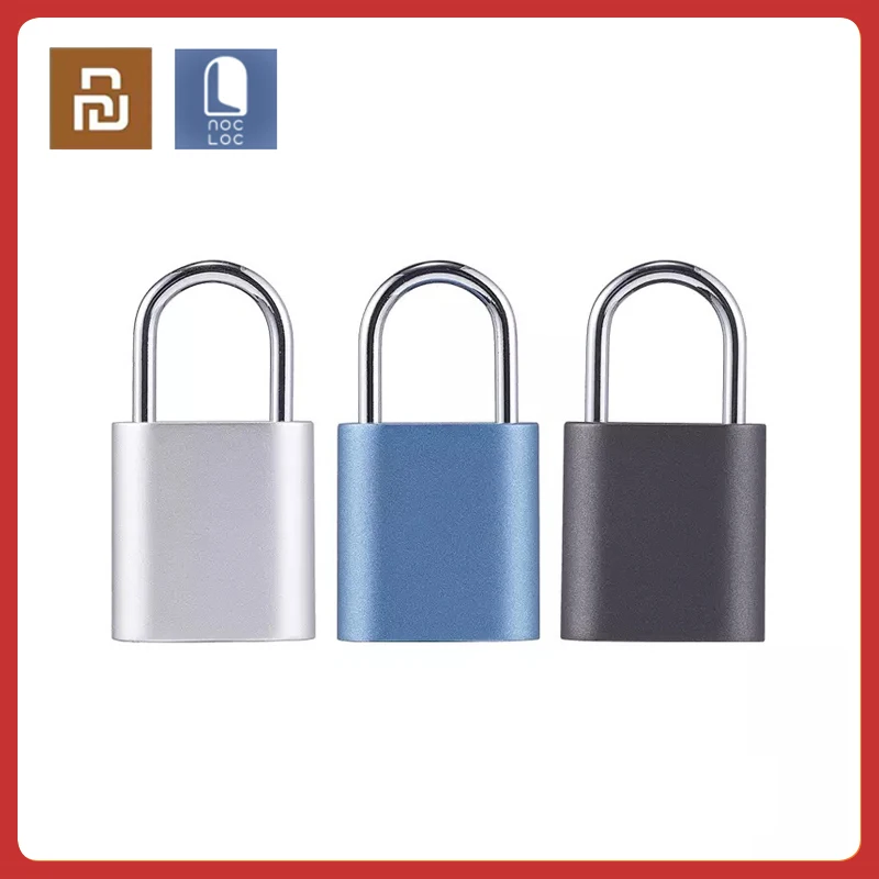 

Xiaomi Youpin Noc Loc Mini портативный смарт-сканер отпечатков пальцев USB Перезаряжаемый водонепроницаемый интеллектуальный замок разблокировка отпе...