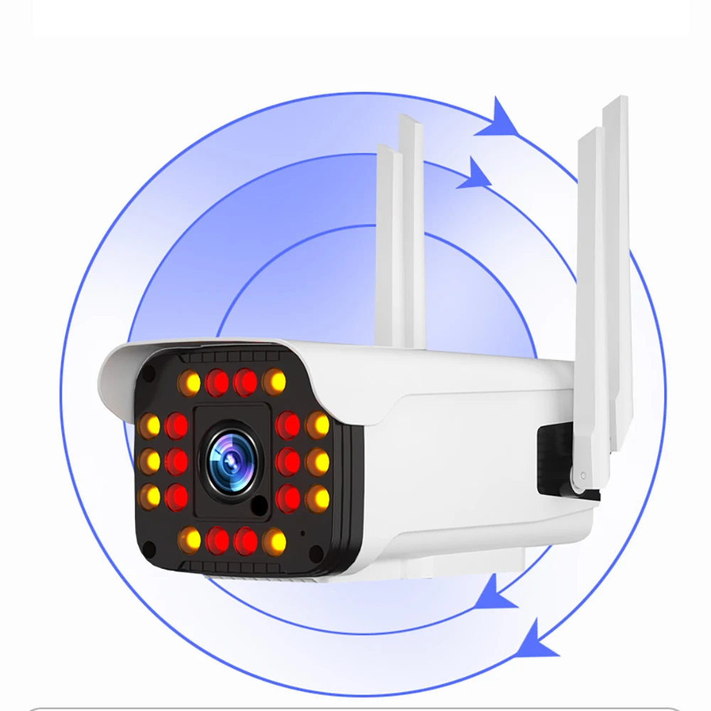 Беспроводная сетевая наружная Водонепроницаемая Ptz-камера с Wi-Fi и 20