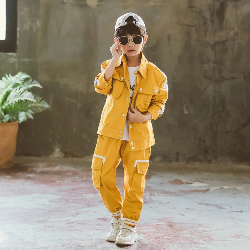 Комплект одежды для мальчиков-подростков повседневный спортивный костюм