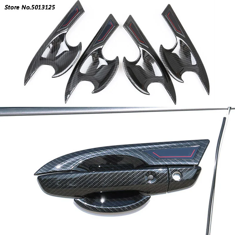 Автомобильная АБС Хромированная ручка Защитная крышка дверная внешняя чаша