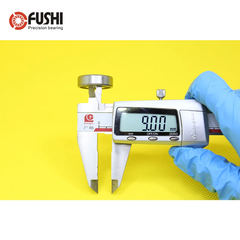 609 Гибридный керамический подшипник 9 * 24 * 7 мм ABEC-1 (1 шт.) Промышленный моторный шпиндель 609HC Гибридные подшипники с шариками Si3N4 3NC 609RS on.