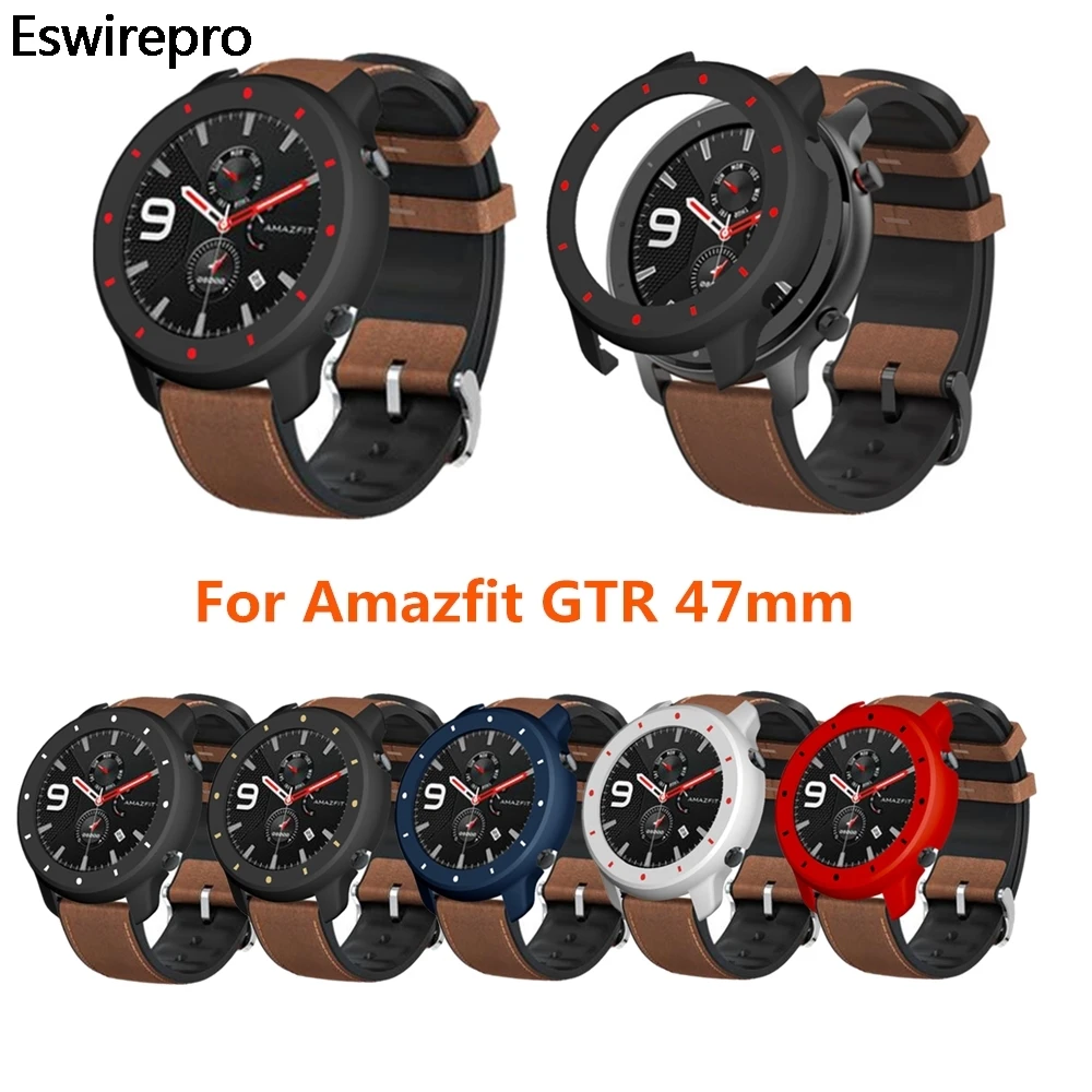 Защитный чехол для Huami amazfit GTR 47 мм корпус из поликарбоната бампер чехлы