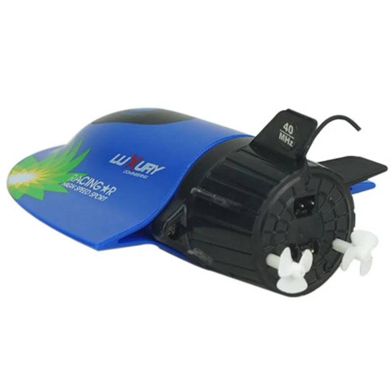 Rc Подводная лодка Мини рыбацкая высокая скорость гоночная 27 МГц радио пульт