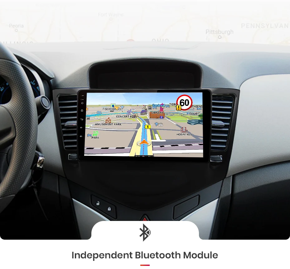 Junsun V1 pro 4G+ 64G Android 9,0 DSP для Chevrolet CRUZE 2009-2011 2012- Автомобильный Радио Мультимедиа Видео плеер gps RDS 2 din dvd