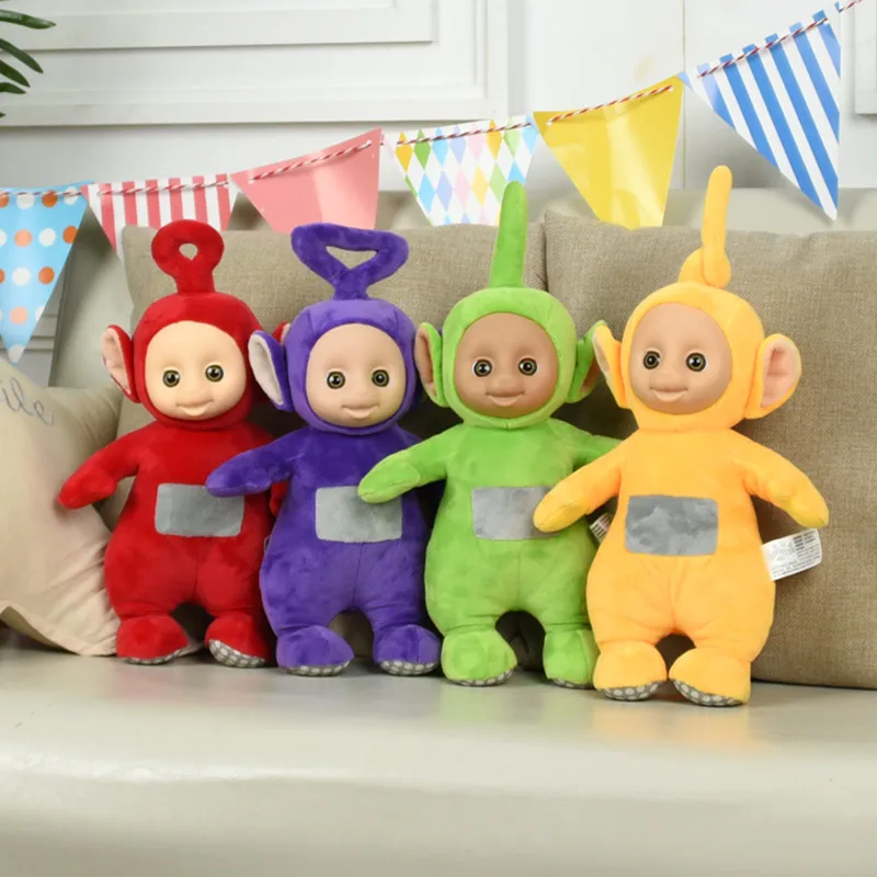 Лидер продаж Детская кукла Teletubbies мультяшный фильм плюшевые игрушки детские с 3D