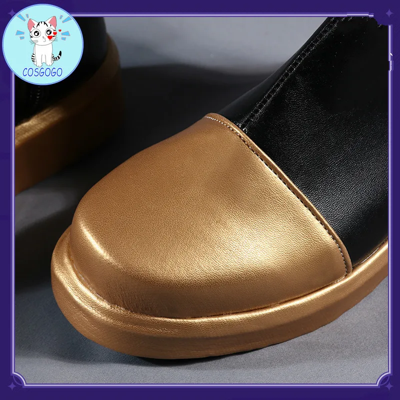 

Hot Game Genshin Impact Aether Shoes Cosplay Traveler Fashion The High Quality Boots Role Play Used