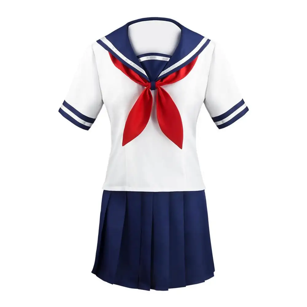 

JK Cosplay Costume Girls Japanese School Style Pleated Skirt Uniform Stage Performance Suit Dress Sets Game Clothing Lovely