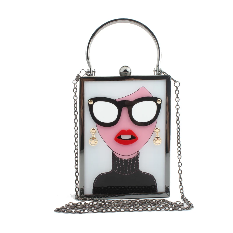 Креативная уникальная сумка с мультяшным принтом для девочек модная Праздничная