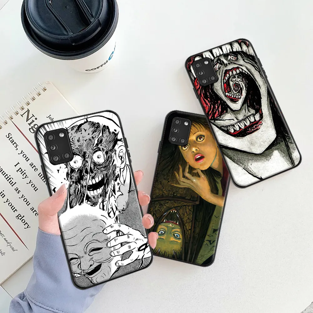 

Junji Ito Tomie Fujiang Phone Case For Samsung Galaxy A42 A32 4G 5G A11 A31 A21S A41 Funda Soft Carcasa Back Cover Horror Comic