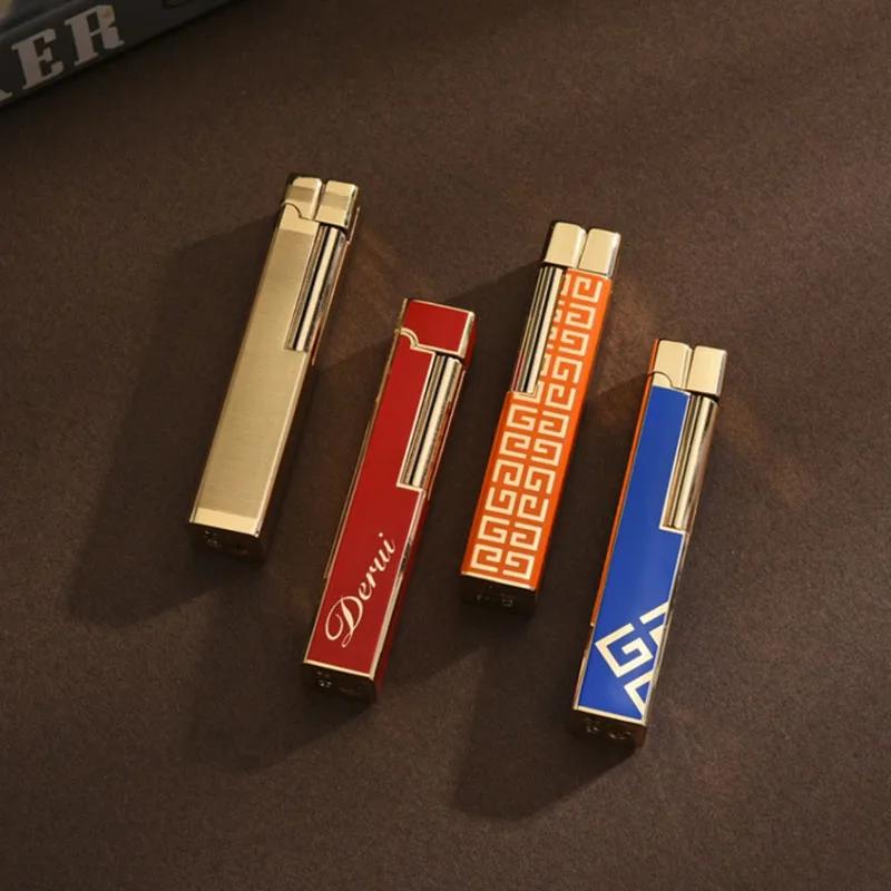 Высококлассная Длинная женская газовая зажигалка креативная Зажигалка
