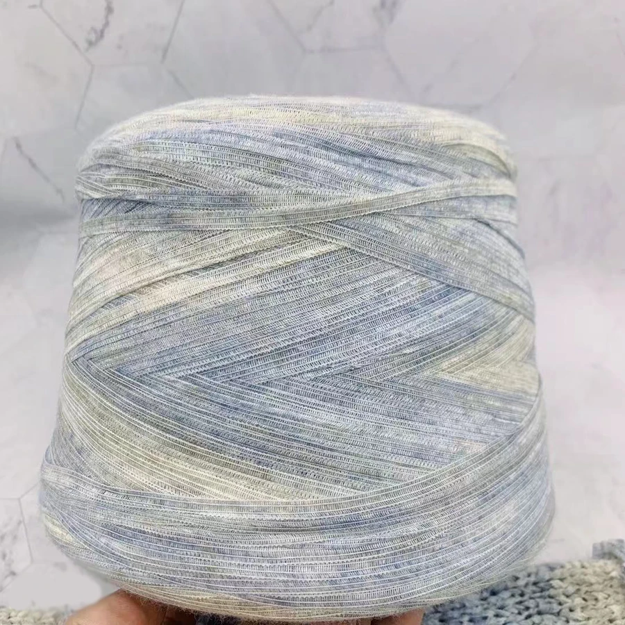 Новинка красивая пряжа для вязания 500 г с космической краской крючком рукоделия