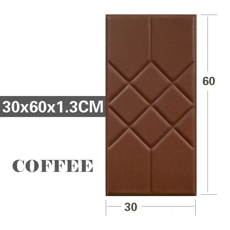 

60*30cm Brick wall Stickers DIY 3D PE Foam Wallpaper Panels Room Decal Stone Decoration Embossed Self Adhensive 3D Brick Wall