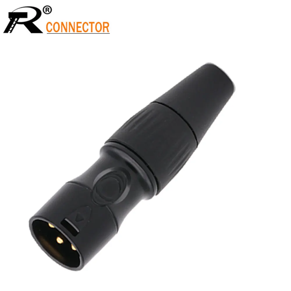 

4 шт. Новый XLR Женский 3-контактный Аудио Микрофон Кабельный разъем DIY припой типовой металлический материал аудио разъем сигнала