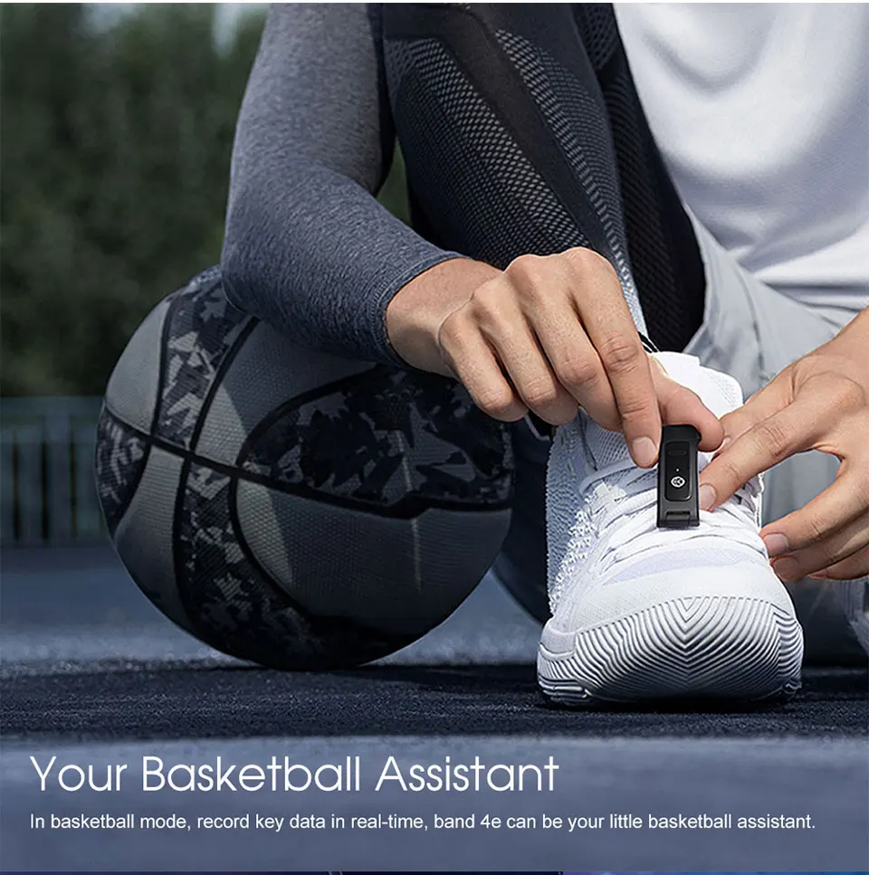 Баскетбольный трекер HUAWEI Band 4e профессиональное руководство для бега 2 недели