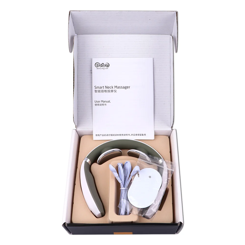 

Electric Pulse Neck Massager Cervical Massage Neck Pad Physiotherapeutic Acupuncture Magnetic Therapy Massager Relief Pain Tool