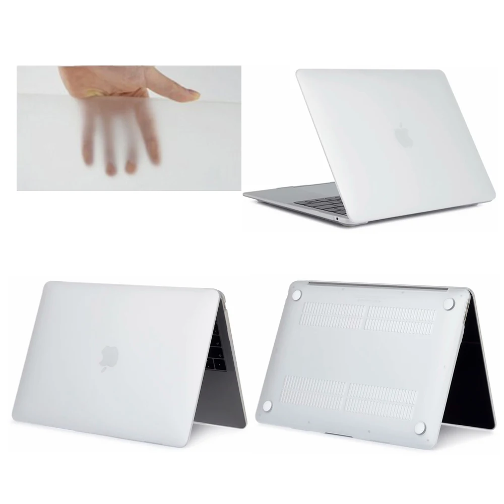 Чехол для ноутбука Apple MacBook Air Pro retina 11 12 13 15 Mac Book 13,3 15,4 дюймов Чехол с сенсорной панелью+ чехол для клавиатуры