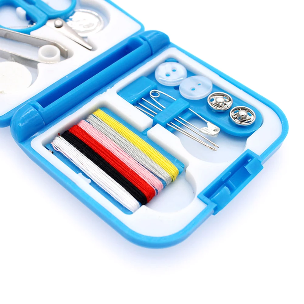 

Embroidery Craft Home Tools Box DIY Handwork Tool Kitting Needles Tools Travel Sewing Kits Box Portable Mini