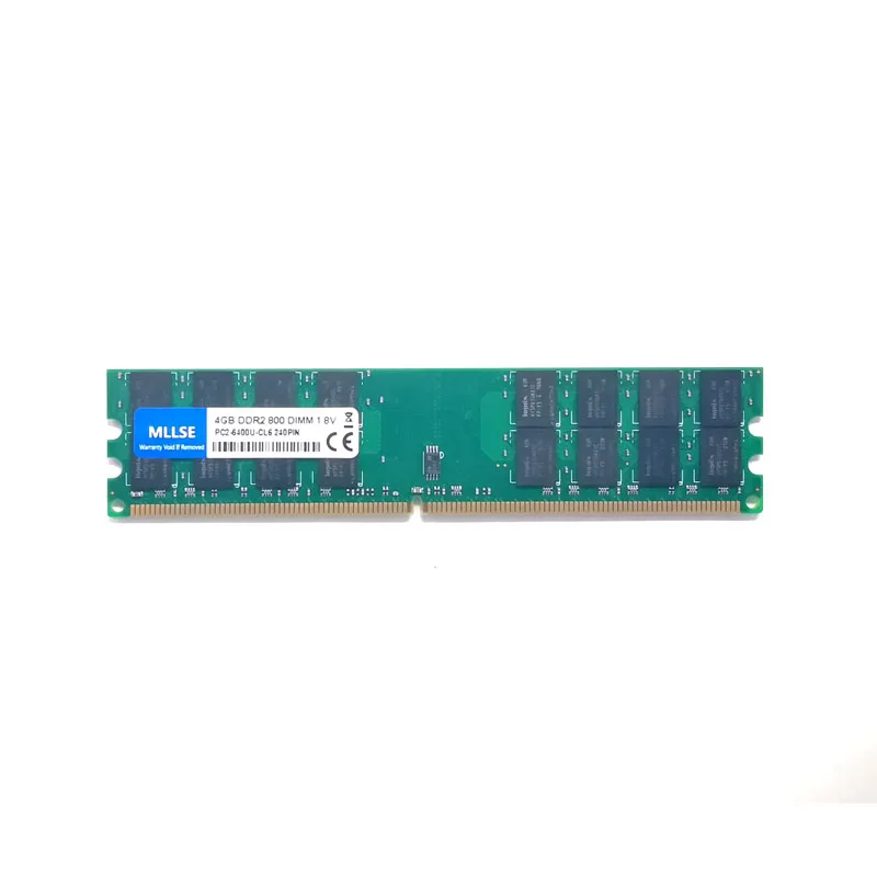 MLLSE Новый Запечатанный DIMM DDR2 800Mhz 4GB для AMD PC2 6400 память рабочего стола RAM хорошее