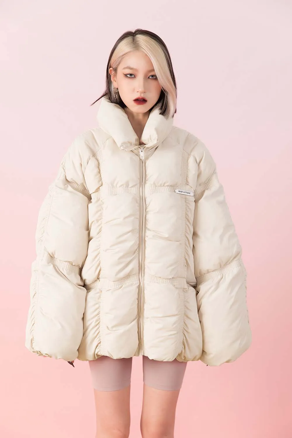 MadeExtreme 2021 Vintage black men Parkas Jacket streetwear oversized warm windbreaker thicken winter coat men women DP873