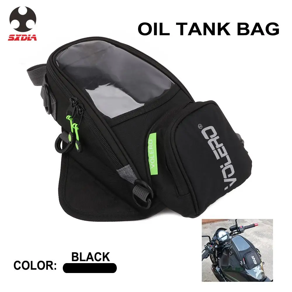 

Motorcyle Black Front Oil Fuel Tank Bag Waterproof Cover For KTM Yamaha Suzuki Kawasaki HONDA Racing Scooter Dirt Street Bike
